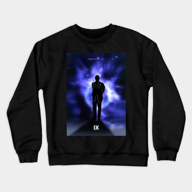 The Ninth Doctor Who Crewneck Sweatshirt by Rykker78 Artworks